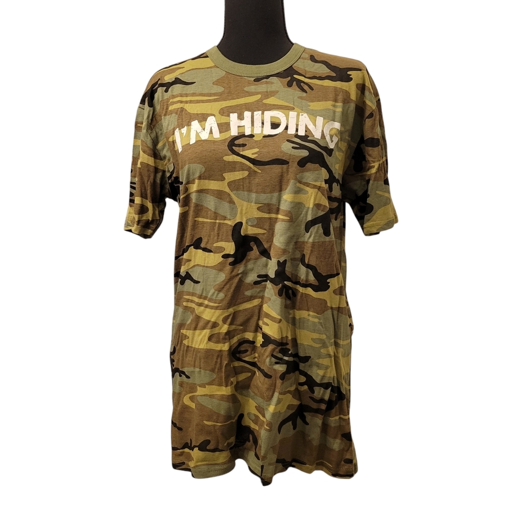I'm Hiding - Camo Tee
